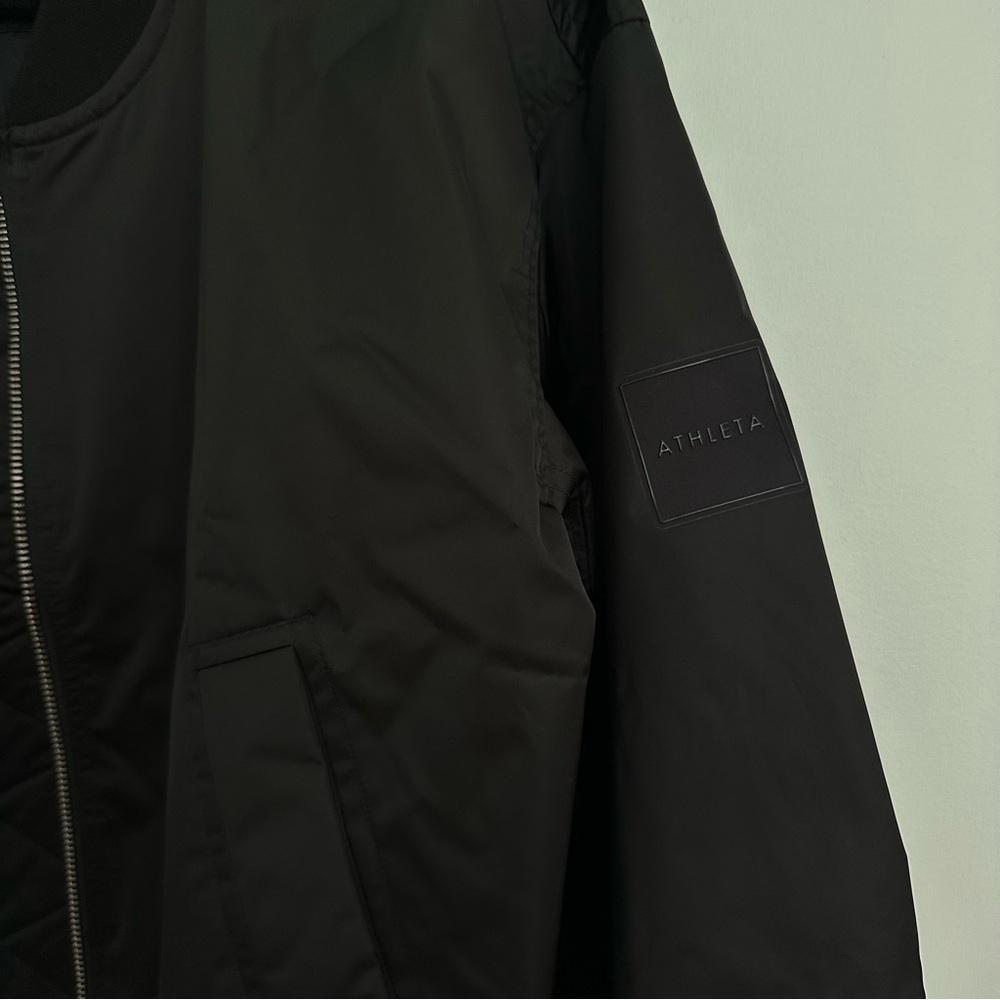 NWT Flex Bomber Women's Black Bomber Jacket size L - Picture 11 of 11